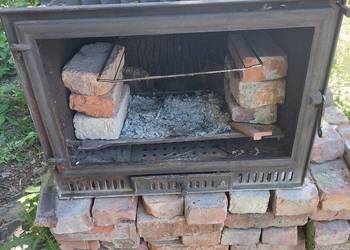 Grill ogrodowy żeliwny 100kg stalowy kuchnia