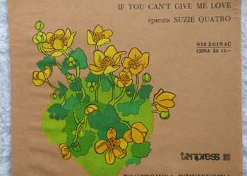 Płyta pocztówka dźwiękowa 1978 Suzi Quatro Płyta pocztówka dźwiękowa 1978 Suzi Quatro