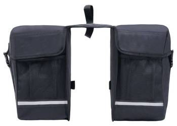 Podwójna torba rowerowa na bagażnik, wodoszczelna, 35 L