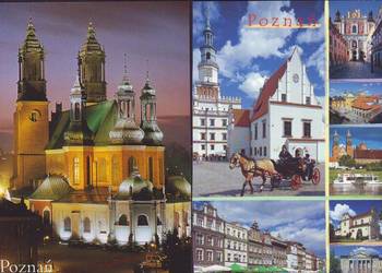Kart. Pocz. Poznań - wdoki **  2 szt