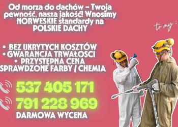Malowanie DACHÓW i ELEWACJI | Mycie ciśnieniowe