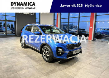 Kia Sportage 1.6T-GDI 177KM DCT AWD 2019 r., salon PL, komplet opon, serwi…