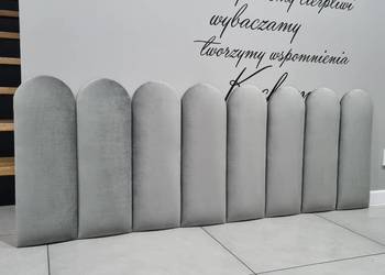 Panele tapicerowane, płotek 60cm x 20cm, Różne kolory VELVET