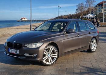 BMW 320d 184KM Modern X-Drive Jasne Skóry Navi El klapa Zarejestr w Polsce