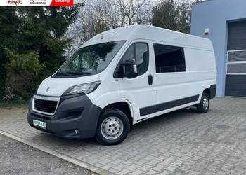 Peugeot Boxer 2.0 130KM*2017*L3H2*7osb*Brygadówka*Salon PL*I właściciel*Kl…