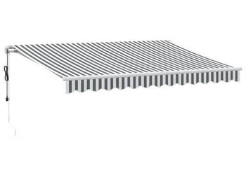 Automatyczna markiza antracytowo-biała 350x250 cm WM-3310227