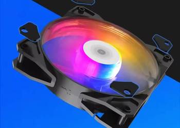 Wentylator LED 120mm 12cm RGB obudowa komputera
