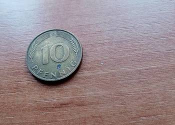 Moneta 10 pfennig 80