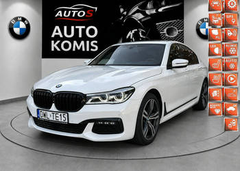 BMW 750 BMW 750i G12 X-Drive 450KM Lasery DVD M-Pakiet Bardzo Bogata Piękn…