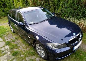 BMW seria 3 318d 2.0 diesel 2006 r.  granat zadbana