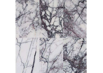 Płytki marmurowe z marmuru Lilac, wykończenie matowe, grubość 1 cm