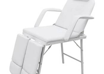 vidaXL Przenośny fotel kosmetyczny, ekoskóra, 185 x 78 x 76 cm,(SKU:110042)