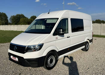 Volkswagen Crafter 6-osob. Doka-Brygadowy 2.0/140KM L3H3 MAX **GWARANCJA**