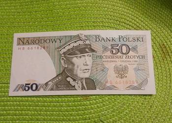 banknot polski 50 złotych z 1988r