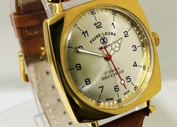 Zabytkowy zegarek mechaniczny Favre Leuba Geneve 70'