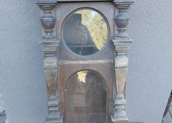 S104 Skrzynia skrzynka obudowa starego zegara ściennego do renowacji