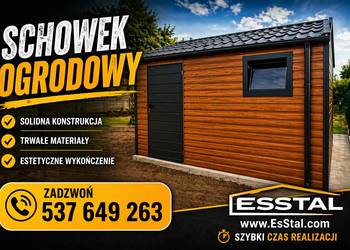 Garaż Blaszany , Witaka Ogrodowa , Schowek Ogrodowy  Magazyn - ESSTAL-