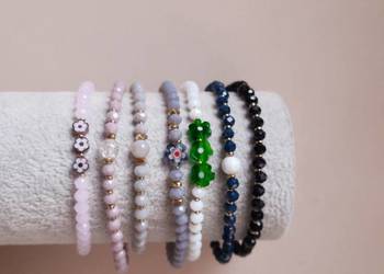 Bransoletka z kamienia górskiego Bransoletka z kamienia górskiego