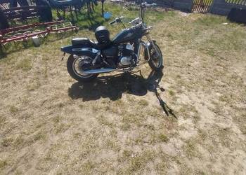 Motocykl chopper ajs 125