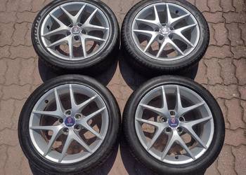4 x alufelgi SAAB 9-3 17" 5x110 ET-41 OE-12785710