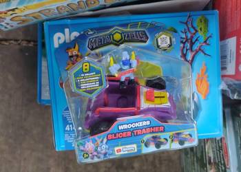 matazells Imc toys Slicer Trasher Fioletowy + FiguraPostać Bross S1