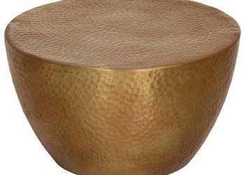 vidaXL Stolik kawowy z młotkowanego aluminium(SKU:359610)