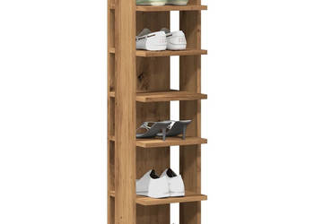 Szafka na buty dąb artisan 28x27x102 cm WM-856666