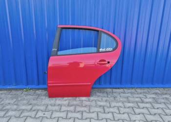 DRZWI TYŁ LEWY LEWE SEAT LEON I ( 1 ) | SEAT TOLEDO II L53H LS3H CZERWONE