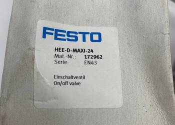 Festo HEE-D-MAXI-24 (172962)  Zawór załączający