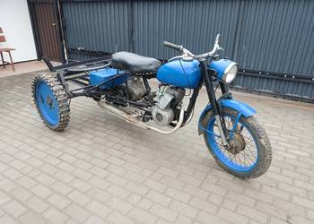 WSK 125 Trójkołowiec-Bieg Wsteczny Wszystko Sprawne.