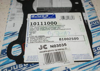 10111000 Uszczelka głowicy cylindrów (gr.: 1,7mm) MAZDA 323