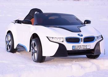 BAWIBUS.PL Auto na akumulator BMW i8 samochód dla dzieci autko jeździk