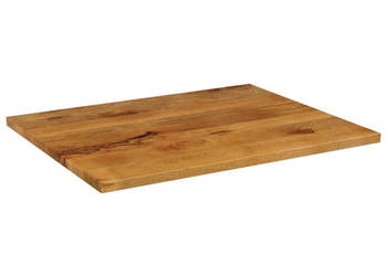 Blat stołu 90x80x38 cm prostokątny lite drewno mango WM-371676