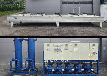 Zespół sprężarkowy Bitzer 6G-40.2Y-40P (x5) skraplacz Guntner 834 kW