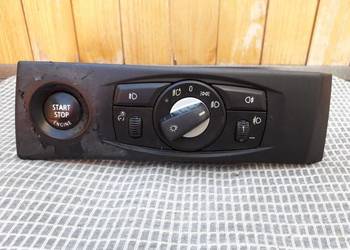 Panel przełącznik świateł + przycisk Start/Stop BMW E60 E61 Lift 6988555