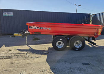 Przyczepa wywrotka BIGAB BT-8 HARDOX NOWA 2024 (ładowność 8 ton)