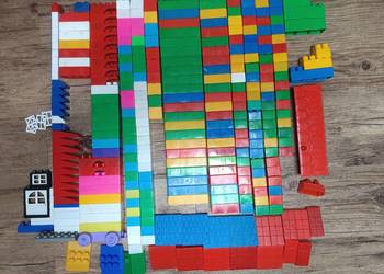 Klocki plastikowe zestaw 300 sztuk różnych klocków 1,7kg