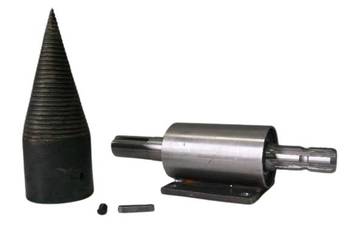 Świdrowa łuparka 100mm ZESTAW WOM HARTOWANA
