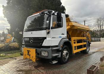 MERCEDES AXOR 1824 4x2 2011 Piaskarka Solarka econ pług euro5 schmidt autom