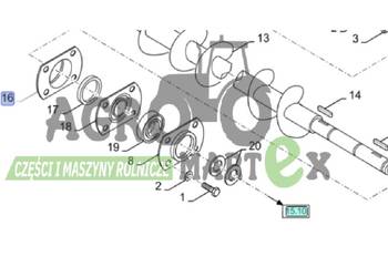 444105, 84436534, 80444105 KOŁNIERZ CNH 444105, 84436534, 80444105 KOŁNIERZ CNH