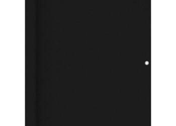 vidaXL Parawan balkonowy, czarny, 120x600 cm, tkanina Oxford(SKU:135067)