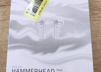 Słuchawki Razer Hammerhead True Wireless Mercury – NOWE