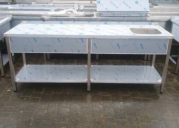 Stół ze zlewem Gastronomiczny 220x70