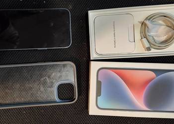 iPhone 14, blue, 128 GB, model A2882