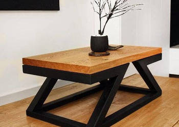 Ława Dębowa MIXTRA Industrial Loft  100x50x50cm