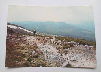 Pocztówka Karkonosze 1972r. PRL-u