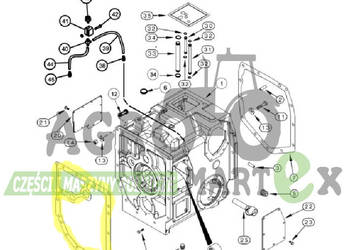 92821C2, 92821C1, 87774806, 120939C1 USZCZELKA CNH