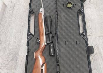 Wiatrówka Weihrauch HW30, lata 60, kufer, luneta Diana 3-9x40AO, serwis