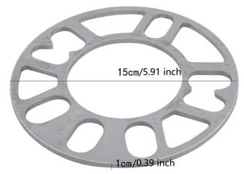 Dystanse uniwersalne do kół 10mm x 4szt