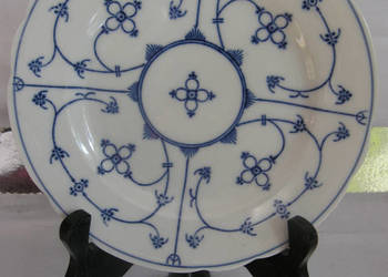 talerz deserowy vintage wzór słomkowy_Dd